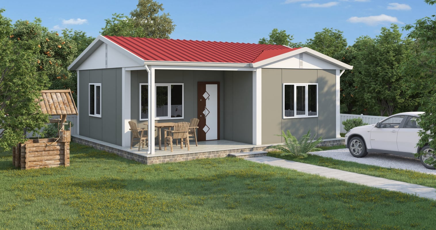 YP103 Tek Katlı Prefabrik Ev