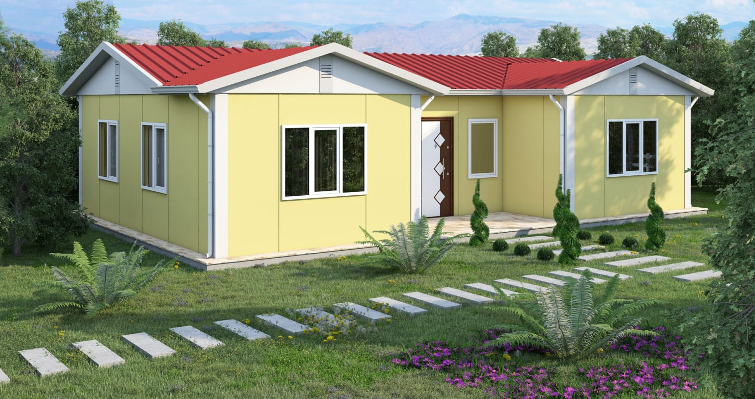 YP109 Tek Katlı Prefabrik Ev