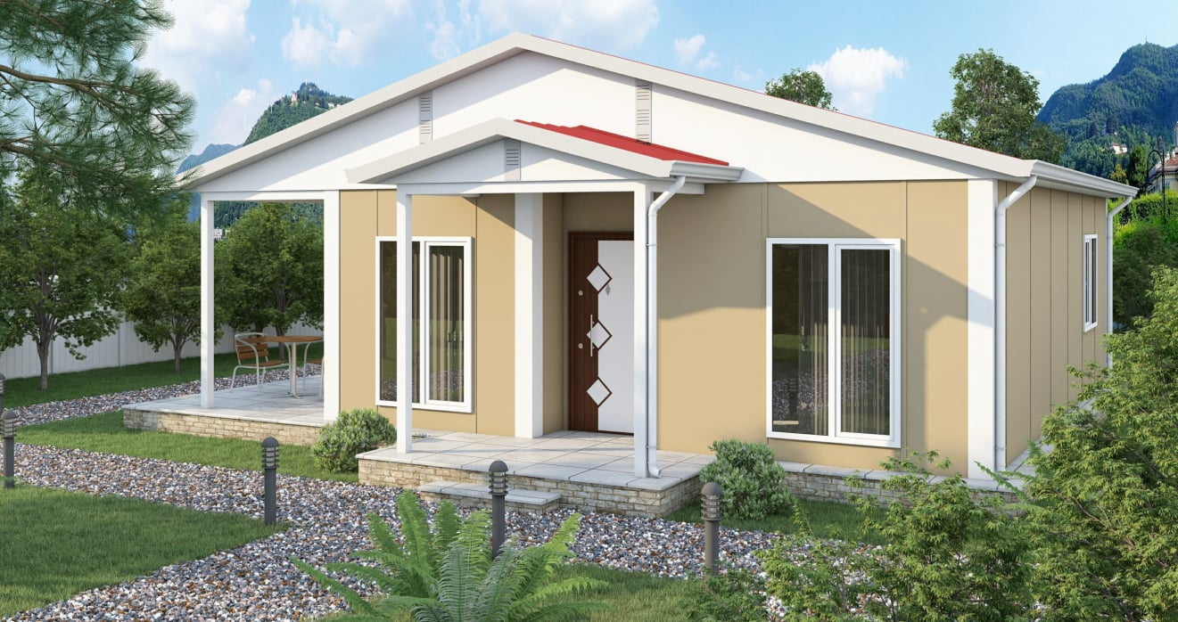 YP114 Tek Katlı Prefabrik Ev