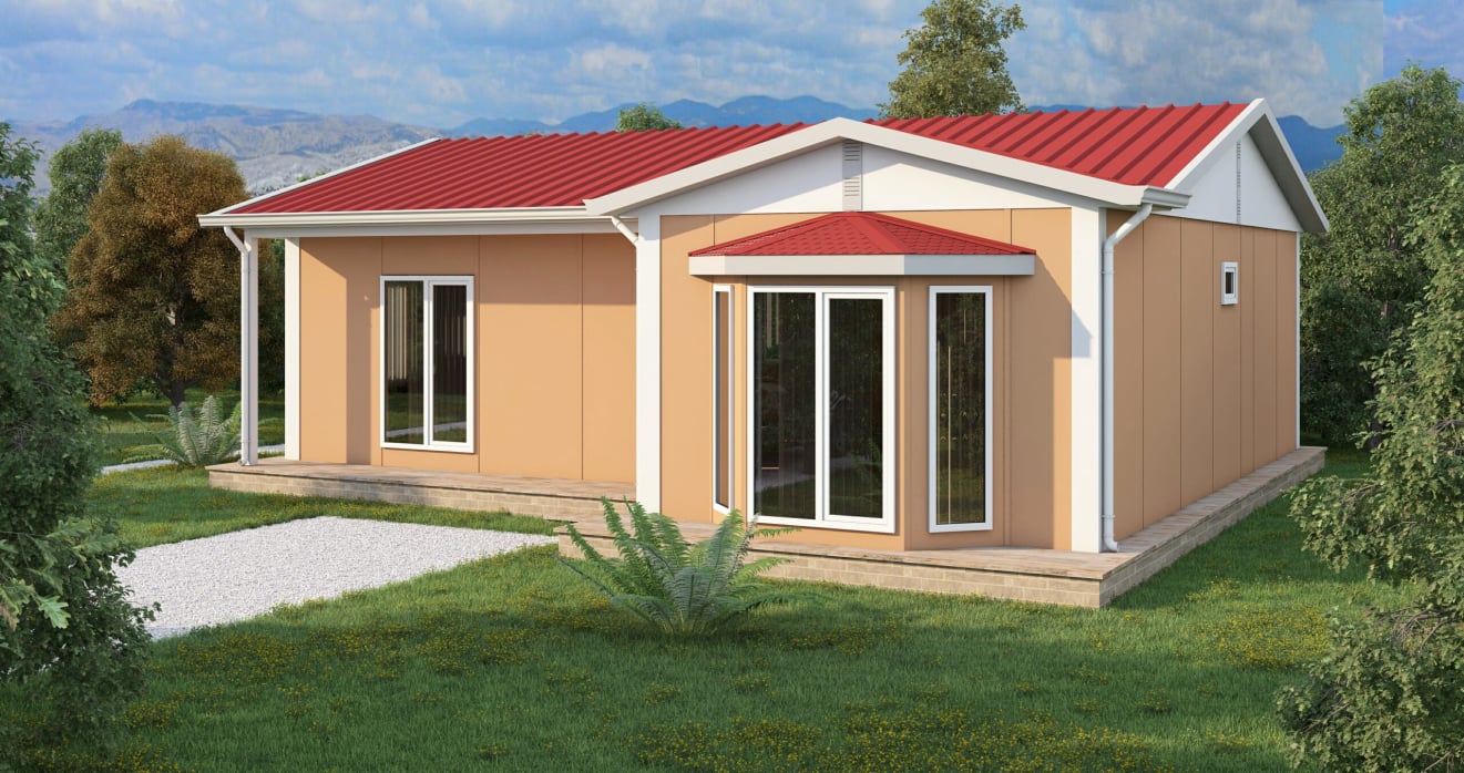 YP115 Tek Katlı Prefabrik Ev
