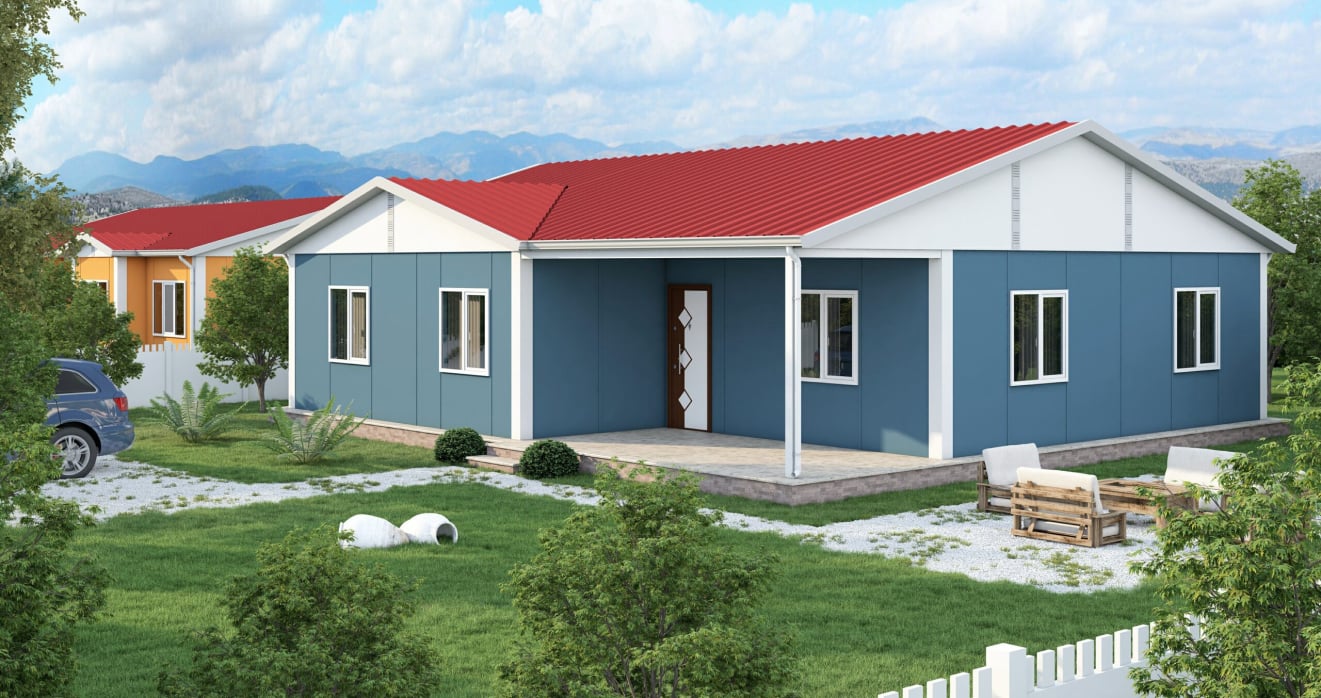 YP130 Tek Katlı Prefabrik Ev